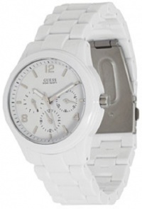 GUESS Feminine Contemporary Watch - White