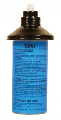 Lamplight TIKI 1309424 12-Ounce Metal Replacement Canister 12-Ounce with Flame Guard