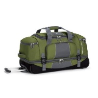 High Sierra El Series Luggage, Amazon/Tungsten, 28-Inch (Wheeled Drop Bottom Duffel)