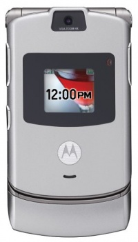 Motorola RAZR V3 Unlocked Phone with Camera and Video Player--U.S. Version with Warranty (Silver)