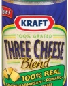 Kraft Grated Parmesan, Romano & Asiago, 8 Ounce Cannister (Pack of 2)