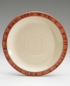 Warm, natural colors and a retro feel combine in this decidedly modern dinner plate. Safe for use in the microwave, freezer, oven and dishwasher. From Denby's collection of dinnerware and dishes.