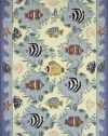 Bliss Collection BLISSBS-09ORG80A0 Area Rug, 8 by 10-Feet