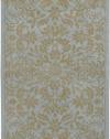 Area Rug 2x3 Rectangle Transitional Pale Blue Color - Surya Bombay Rug from RugPal - FREE Shipping