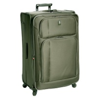 Delsey Luggage Helium Breeze 3.0 Lightweight 4 Wheel Spinner Expandable Upright, Green, 30 Inch