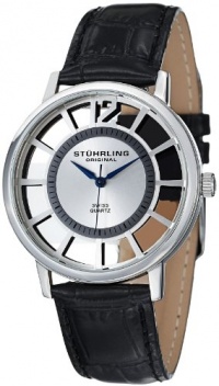 Stuhrling Original Men's 388S.33152 Classic Winchester Swiss Quartz Silver-Tone Watch Set