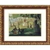 Sunday Afternoon on the Island of La Grande Jatte by Georges Seurat, Framed Print Art- 12.1 x 15.1