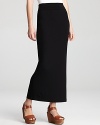 Exercise restrained minimalism in this sleek Eileen Fisher maxi skirt, boasting a foldover waistband for a chic, understated finish.