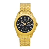 Tissot Men's T22568641 PRC 100 Goldtone Stainless Steel Chronograph Watch