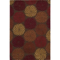 Contour CON07 Rectangle Rug, Multicolored, 3.6-Feet by 5.6-Feet