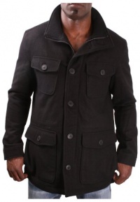 Kenneth Cole New York Men's Wool Peacoat Coat Jacket