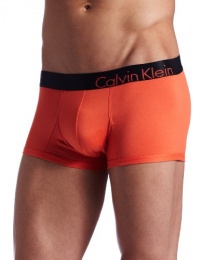 Calvin Klein Men's Bold Micro Low Rise Trunk, Blaze, X-Large