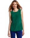 Trina Turk Women's Cassidy Top, Emerald, Small