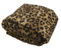 Charter Club 3 in 1 Luxury Bodywrap Blanket/Throw/Wrap 62x64 Cheetah