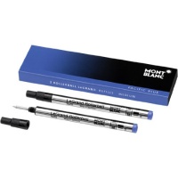 Mont Blanc Legrand Rollerball Refill, Medium, Blue - 2 in a Pack