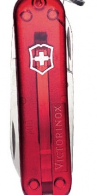 Victorinox Swiss Army Classic Translucent Pocket Knife