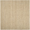 Area Rug 8x8 Square Natural Fiber Bleach Color - Surya Continental Rug from RugPal