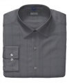 Shore up your stock of basics with this solid slim-fit shirt from Kenneth Cole Reaction.