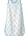 aden + anais Muslin Sleeping Bag - Blue Stars, Large