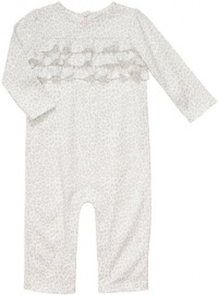 Carter's Infant Long Sleeve One Piece Coverall - Leopard Print-18 Months