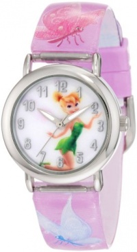 Disney Kids' FAR028B Fairies gift back pack set Watch