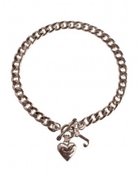 Juicy Couture Starter Charm Necklace - Silver