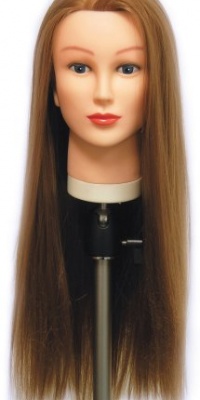 Celebrity Lexi Cosmetology Protein Fiber Hair Cutting Manikin, 26-28 Inch