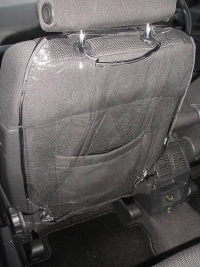 Auto Seat Back Protector - 2 Pack By Zone Tech