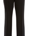 Michael Kors Black Wellesley Low Rise Straight Leg Ankle Pant 2