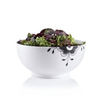 Royal Copenhagen Black Fluted Mega Large Serving Bowl