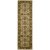 Nourison JA31 Jaipur Rectangle Hand Tufted Area Rug, 2.4 by 8-Feet, Ivory/Brown