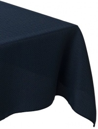 Bardwil Cobblestone 60-inch By 84-inch Oblong / Rectangle Tablecloth, Navy