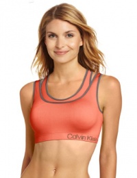 Calvin Klein Performance Women's Seamless Tank Top, Cayenne, Small/Medium