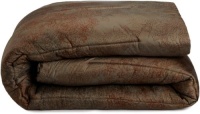 Calvin Klein Home Oxidized Paisley King Comforter, Camel