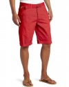 J.C. Rags Men's Poplin Twill Bermuda Shorts