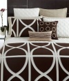 Hotel Collection Transom Espresso 400T King Duvet Cover