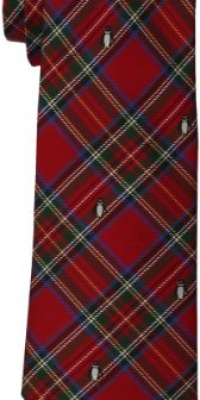 Tommy Hilfiger Men's Royal Stewart Penguin Tie