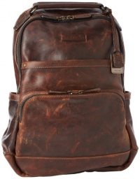 FRYE Logan Antique Pull Up Backpack,Dark Brown,One Size