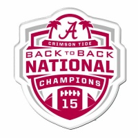 NCAA Alabama Crimson Tide 2013 National Champions Premium Acrylic Magnet