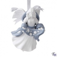 Wedgwood Holiday Angel Ornament Angel With Sash