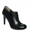 Smooth and shiny booties are the perfect finishing touch. DKNYC's Fia booties are great for work or play.