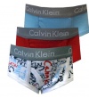 Calvin Klein Toddler Red White and Blue Grafitti 3 Pack Briefs for boys (4T)