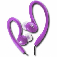 JVC HAEBX85V Inner Ear Sports Clip Headphone (Violet)