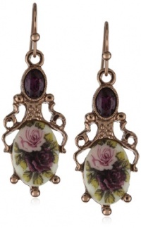 1928 Jewelry Manor House Filigree Drop Earrings