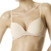 Calvin Klein Women's Perfectly Fit With Lace Evolution Push Up Bra - F3005,Skin,38DD