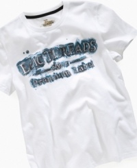 A graphic tee from Epic Threads etched with this season's artisanal spin. (Clearance)