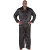 Men's Classic Satin Pajama Set and Sleep Mask