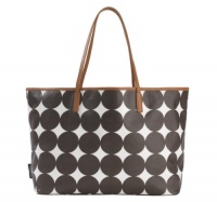 Dwellstudio Madison Diaper Bag, Chocolate Dots