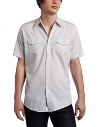 Burnside Men's Opening Short Sleeve Woven Shirt