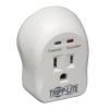 Tripp Lite SPIKECUBE Surge Protector Wallmount Direct Plug In 120V 1 Outlet 600 Joule